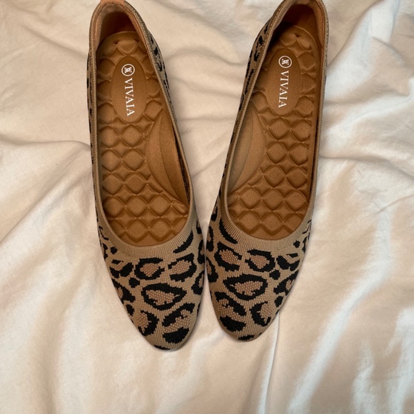 VIVAIA Tamia Wedge Leopard Print - Picture 3 of 4